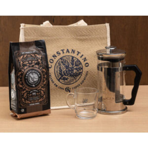 Kit Presente "Senhor Barista I" - 500g Grãos - Prensa Francesa
